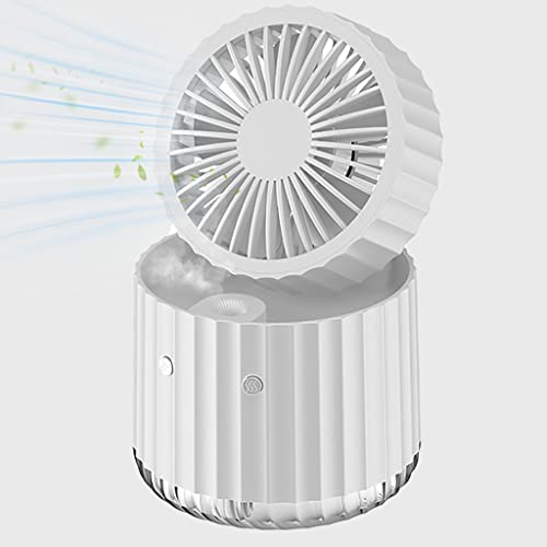 ZORBES 2 in 1 USB Desk Fan with Humidifier USB Portable Fan Foldable Personal Fan, 3 Speeds Adjustable Cool Mist Fan Quiet Cool Mist USB Desktop Fan for Home, Car, Office ZORBES 2 in 1 USB Desk Fan with Humidifier USB Portable Fan Foldable Personal Fan, 3 Speeds Adjustable Cool Mist Fan Quiet Cool Mist USB Desktop Fan for Home, Car, Office